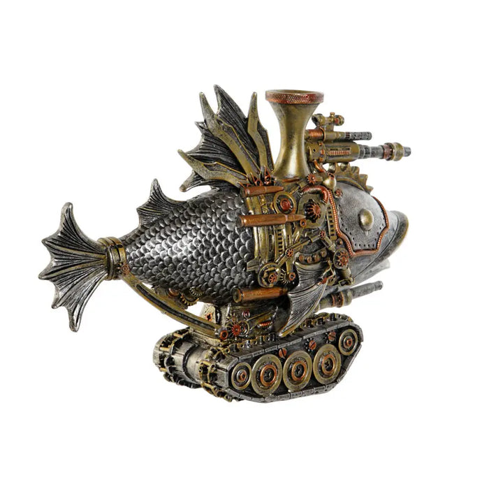 Decorative Figure Home ESPRIT Grey Multicolour Fish 31,5 x 9 x 22 cm - Декорация и Осветление<<<Дом