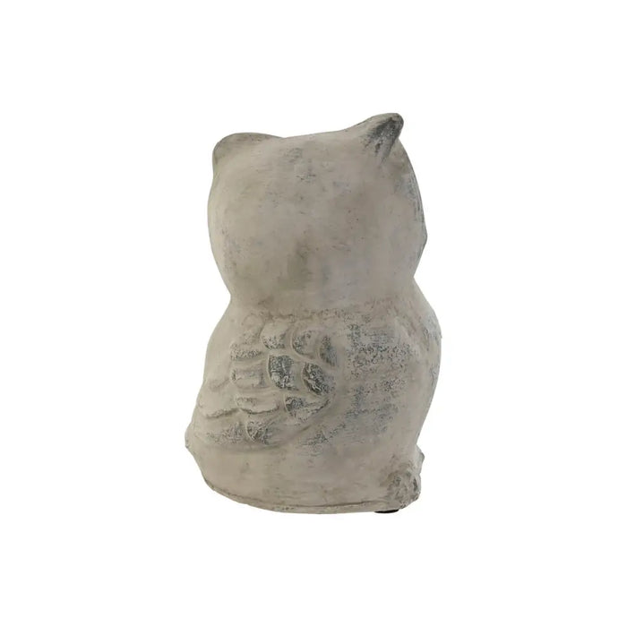 Decorative Figure Home ESPRIT Grey Owl Aged finish 10 x 9 x 14 cm (3 Units) - Декорация и Осветление<<<Дом
