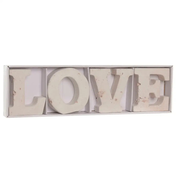 Decorative Figure Home ESPRIT Light Pink 42.5 X 3.5 X 12 CM 42,5 X 3,5 X 11 CM (2 Units) - Декорация и Осветление<<<Дом