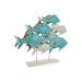Decorative Figure Home ESPRIT Mediterranean Fish 60 x 15 x 53 cm - Декорация и Осветление<<<Дом