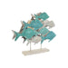 Decorative Figure Home ESPRIT Mediterranean Fish 60 x 15 x 53 cm - Декорация и Осветление<<<Дом