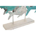 Decorative Figure Home ESPRIT Mediterranean Fish 60 x 15 x 53 cm - Декорация и Осветление<<<Дом