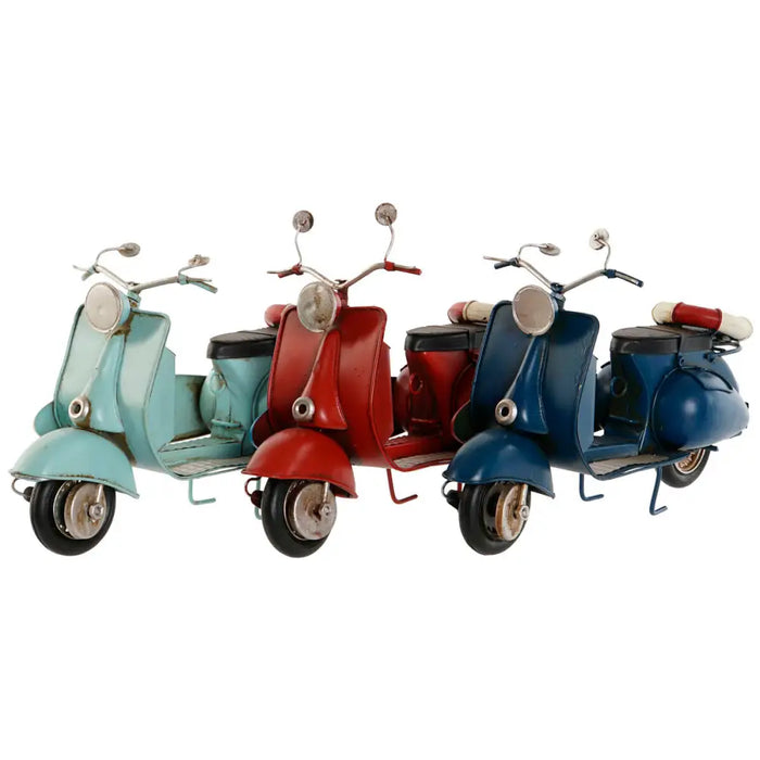 Decorative Figure Home ESPRIT Motorbike 26,5 x 11 x 17 cm (3 Units) - Декорация и Осветление<<<Дом