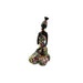 Decorative Figure Home ESPRIT Multicolour African Woman 9 x 7 x 16,5 cm (2 Units) - Декорация и Осветление<<<Дом