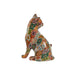 Decorative Figure Home ESPRIT Multicolour Cat Mediterranean 11 x 10 x 16 cm (2 Units) - Декорация и Осветление<<<Дом