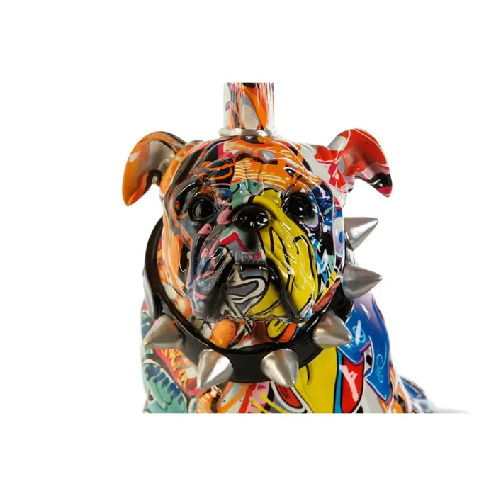 Decorative Figure Home ESPRIT Multicolour Dog 17 x 25 x 27 cm - Декорация и Осветление<<<Дом Градина<<<BigBuy&&&Други
