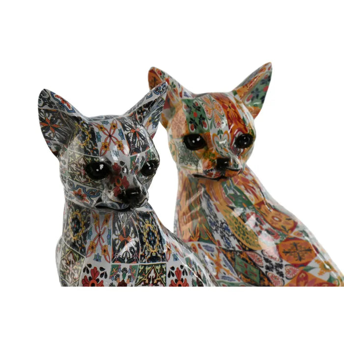 Decorative Figure Home ESPRIT Multicolour Dog Mediterranean 12 x 10 x 16 cm (2 Units) - Декорация и Осветление<<<Дом