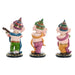 Decorative Figure Home ESPRIT Multicolour Music Indian Man 9 x 9 x 20 cm (3 Units) - Декорация и Осветление<<<Дом