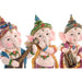 Decorative Figure Home ESPRIT Multicolour Music Indian Man 9 x 9 x 20 cm (3 Units) - Декорация и Осветление<<<Дом