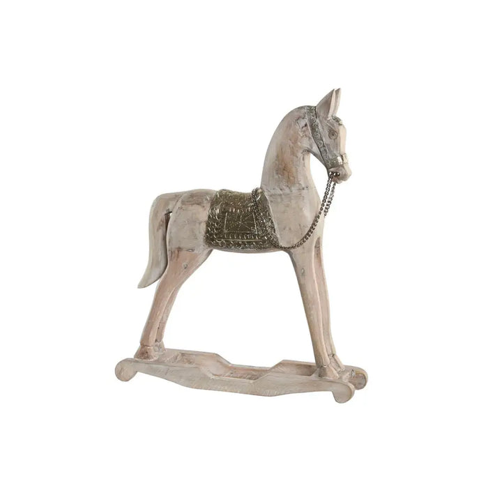 Decorative Figure Home ESPRIT Natural Horse 38 X 10 X 47 CM 38,,50 X 10 X 47 CM - Декорация и Осветление<<<Дом