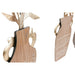 Decorative Figure Home ESPRIT Natural Vase Boho 28,5 x 2 x 50 cm (4 Units) - Декорация и Осветление<<<Дом