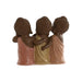 Decorative Figure Home ESPRIT Orange Coral Lime Resin Buddha Oriental 15,5 x 6 x 13 cm - Декорация и Осветление<<<Дом