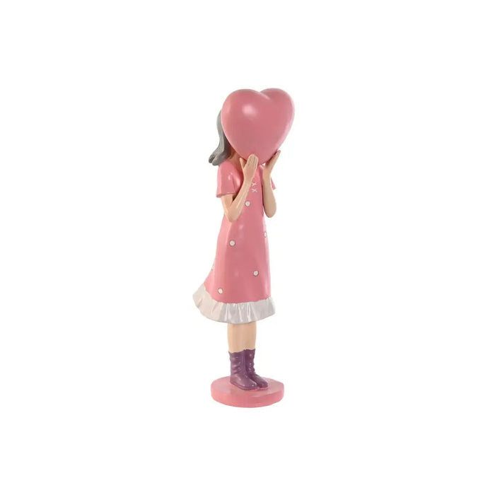 Decorative Figure Home ESPRIT Pink Light mauve chica 10 x 8,5 x 31 cm - Декорация и Осветление<<<Дом