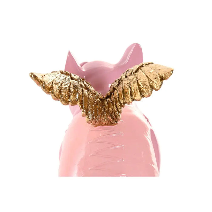 Decorative Figure Home ESPRIT Pink Pig 19 x 11 x 17 cm (2 Units) - Декорация и Осветление<<<Дом