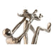 Decorative Figure Home ESPRIT Silver 25 x 8 x 14 cm (2 Units) - Декорация и Осветление<<<Дом Градина<<<BigBuy&&&Други