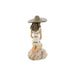 Decorative Figure Home ESPRIT White Beige Lady Mediterranean 12 x 8,5 x 20 cm (2 Units) - Декорация и Осветление<<<Дом