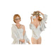 Decorative Figure Home ESPRIT White Beige Lady Mediterranean 8 x 6,5 x 24,5 cm (2 Units) - Декорация и Осветление<<<Дом