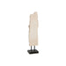 Decorative Figure Home ESPRIT White Black Buddha 40 x 27 x 148 cm - Декорация и Осветление<<<Дом