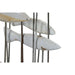 Decorative Figure Home ESPRIT White Brown Spirals 45 x 15 x 100 cm - Декорация и Осветление<<<Дом