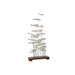 Decorative Figure Home ESPRIT White Brown Spirals 45 x 15 x 100 cm - Декорация и Осветление<<<Дом