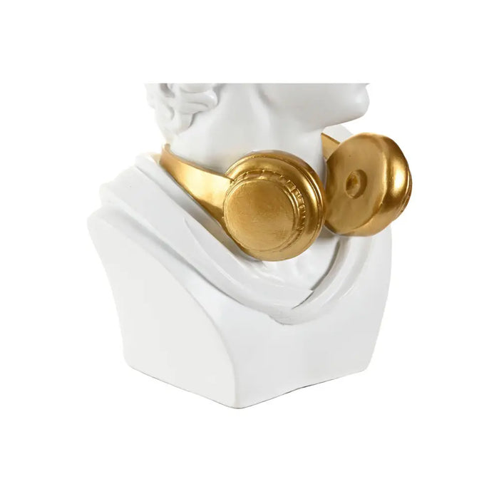 Decorative Figure Home ESPRIT White Golden Bust 19,5 x 16 x 30 cm - Декорация и Осветление<<<Дом