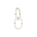 Decorative Figure Home ESPRIT White Golden Chain 13 x 13 x 28 cm - Декорация и Осветление<<<Дом