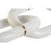 Decorative Figure Home ESPRIT White Golden Chain 13 x 13 x 28 cm - Декорация и Осветление<<<Дом