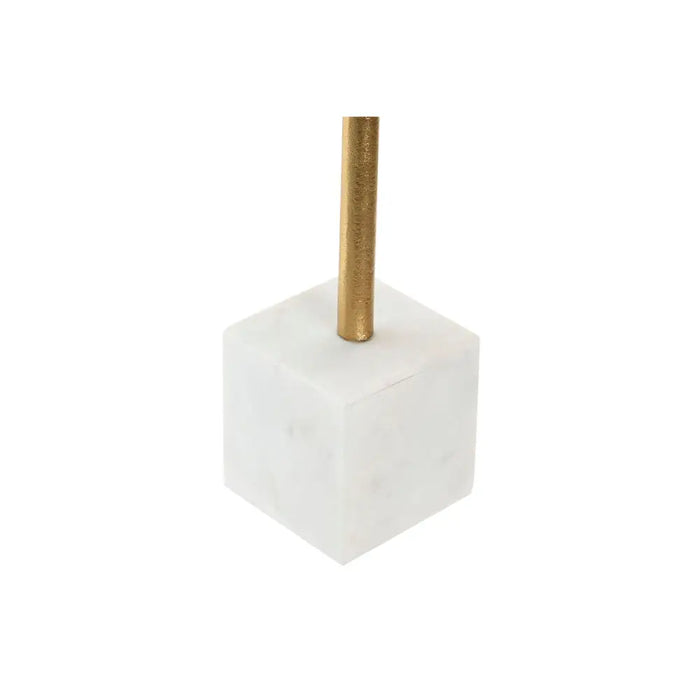 Decorative Figure Home ESPRIT White Golden Leaf of a plant 19 x 7,5 x 62 cm - Декорация и Осветление<<<Дом