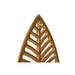 Decorative Figure Home ESPRIT White Golden Leaf of a plant 19 x 7,5 x 62 cm - Декорация и Осветление<<<Дом