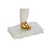 Decorative Figure Home ESPRIT White Golden Resin Oriental 34 x 6,5 x 33,5 cm - Декорация и Осветление<<<Дом