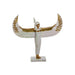Decorative Figure Home ESPRIT White Golden Resin Oriental 34 x 6,5 x 33,5 cm - Декорация и Осветление<<<Дом