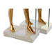 Decorative Figure Home ESPRIT White Golden Resin Oriental Egyptian Man 7 x 11,5 x 36 cm (2 Units) - Декорация и