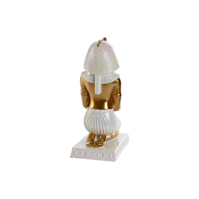 Decorative Figure Home ESPRIT White Golden Resin Oriental Egyptian Man 12,5 x 17 x 25 cm (2 Units) - Декорация и