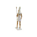 Decorative Figure Home ESPRIT White Golden Resin Oriental Egyptian Man 7 x 11,5 x 36 cm (2 Units) - Декорация и