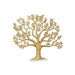 Decorative Figure Home ESPRIT White Golden Tree 76 x 10 x 68 cm - Декорация и Осветление<<<Дом Градина<<<BigBuy&&&Други