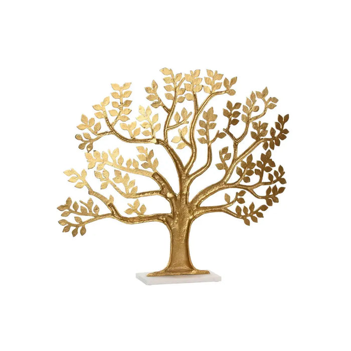 Decorative Figure Home ESPRIT White Golden Tree 76 x 10 x 68 cm - Декорация и Осветление<<<Дом Градина<<<BigBuy&&&Други