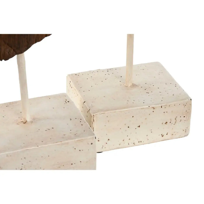 Decorative Figure Home ESPRIT White Light brown Bust 9,5 x 8 x 31 cm (2 Units) - Декорация и Осветление<<<Дом