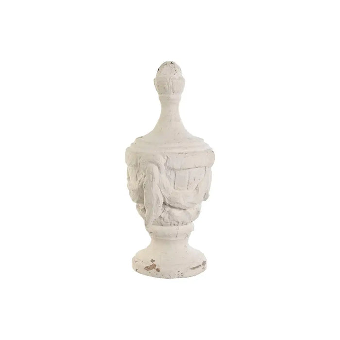 Decorative Figure Home ESPRIT White Stripped 23 x 23 x 51 cm - Декорация и Осветление<<<Дом Градина<<<BigBuy&&&Други
