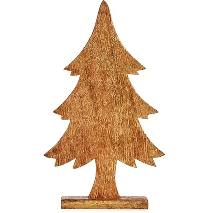 Decorative Figure Krist+ Golden Christmas Tree 5,1 x 49,5 x 25,5 cm (6 Units) - Декорация и Осветление<<<Дом