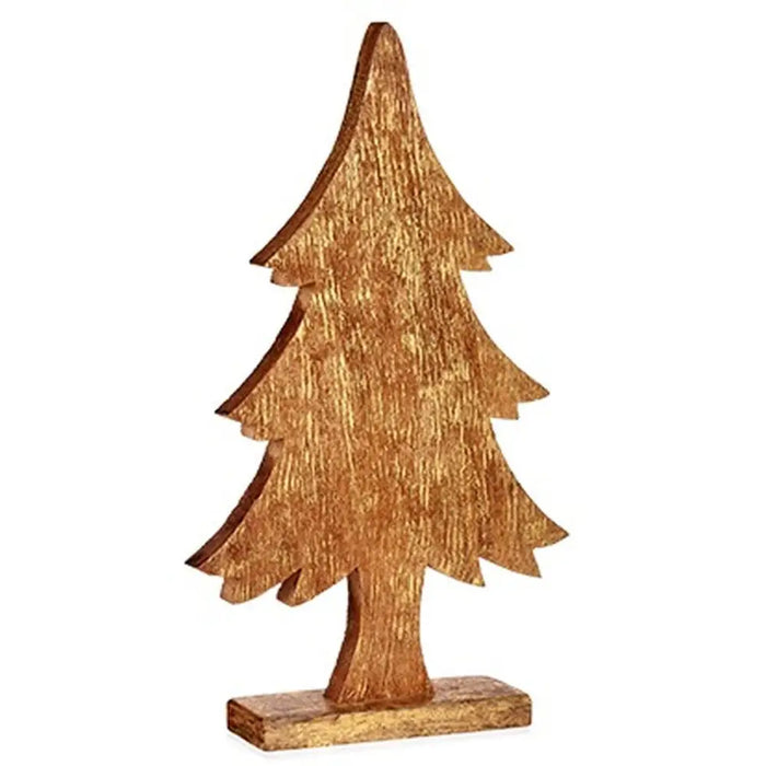 Decorative Figure Krist+ Golden Christmas Tree 5,1 x 49,5 x 25,5 cm (6 Units) - Декорация и Осветление<<<Дом
