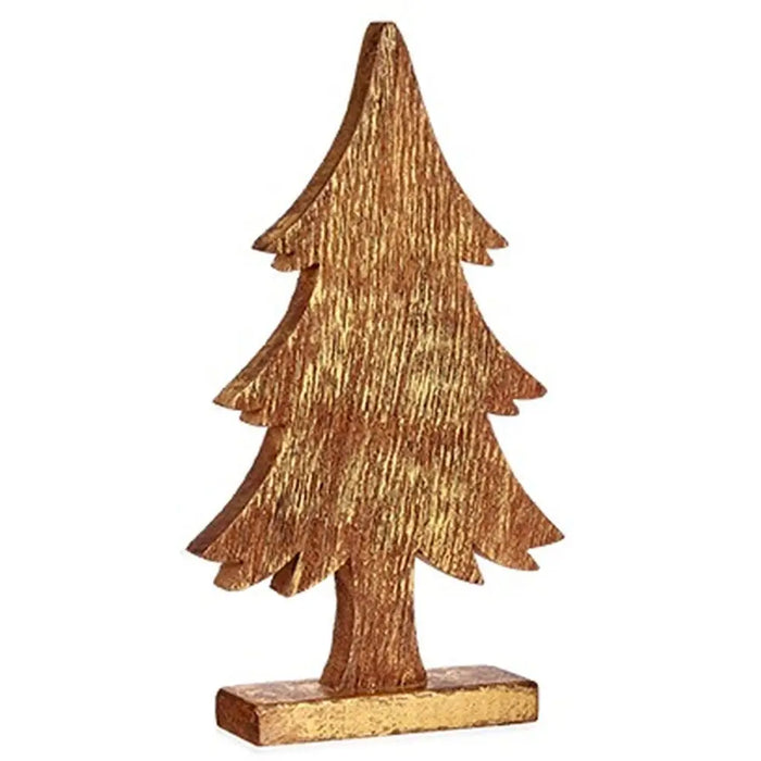 Decorative Figure Krist+ Golden Christmas Tree 5 x 39 x 22 cm (6 Units) - Декорация и Осветление<<<Дом