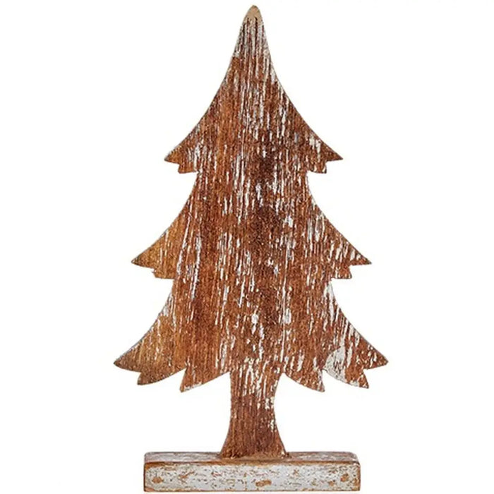 Decorative Figure Krist+ Silver Christmas Tree 5 x 39 x 21 cm (6 Units) - Декорация и Осветление<<<Дом