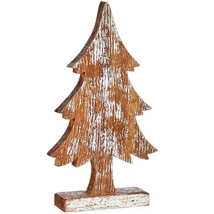 Decorative Figure Krist+ Silver Christmas Tree 5 x 39 x 21 cm (6 Units) - Декорация и Осветление<<<Дом