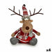 Decorative Figure Krist+ White Brown Red Grey Deer 16 x 30 x 30 cm (4 Units) - Декорация и Осветление<<<Дом