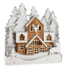 Decorative Figure Krist+ White Brown Town 44 x 43 x 6 cm Light (4 Units) - Декорация и Осветление<<<Дом