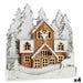 Decorative Figure Krist+ White Brown Town 44 x 43 x 6 cm Light (4 Units) - Декорация и Осветление<<<Дом