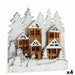 Decorative Figure Krist+ White Brown Town 44 x 44,7 x 6 cm Light (4 Units) - Декорация и Осветление<<<Дом