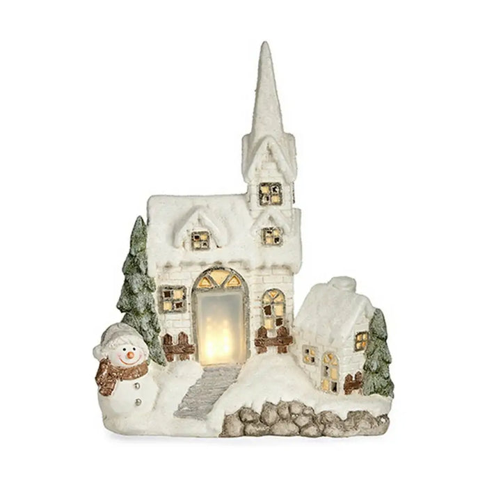 Decorative Figure Krist+ White House Christmas 18 x 54 x 42 cm LED Light - Декорация и Осветление<<<Дом