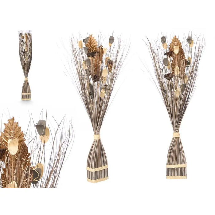 Decorative Flower Gift Decor Grey 14 x 100 x 10 cm 8 x 100 x 18 cm (4 Units) - Декорация и Осветление<<<Дом