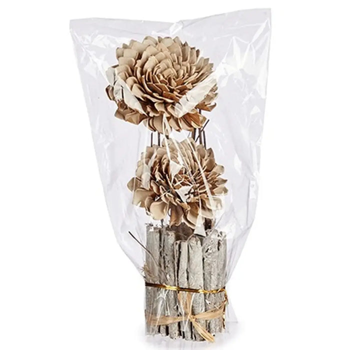 Decorative Flower Gift Decor Natural 13 x 37 x 14 cm (12 Units) - Декорация и Осветление<<<Дом Градина<<<BigBuy&&&Други